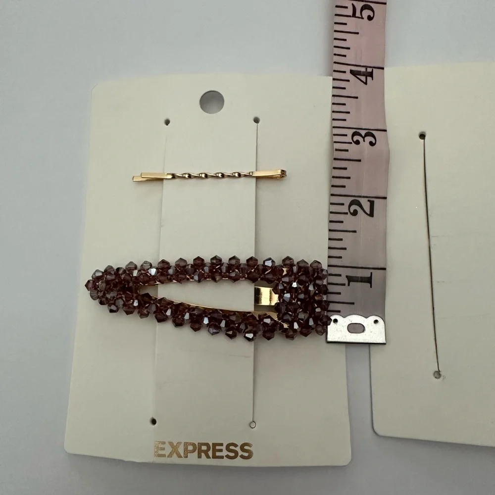 Express Miscellaneous Hair Clips in Gold 2019